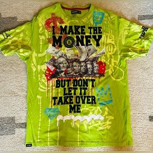 Contender Mens Money Graphic T-Shirt